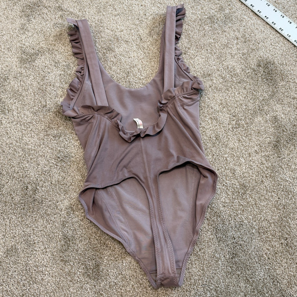 Free People FP Movement medium Love Me Bodysuit Moonlight Mauve BC 3080 - Picture 5 of 10